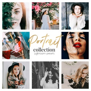Portrait Lightroom-Presets, Hochzeits-Presets, Lightroom-Presets, Portrait-Presets, Vintage-Presets, Film-Presets, Vsco-Presets