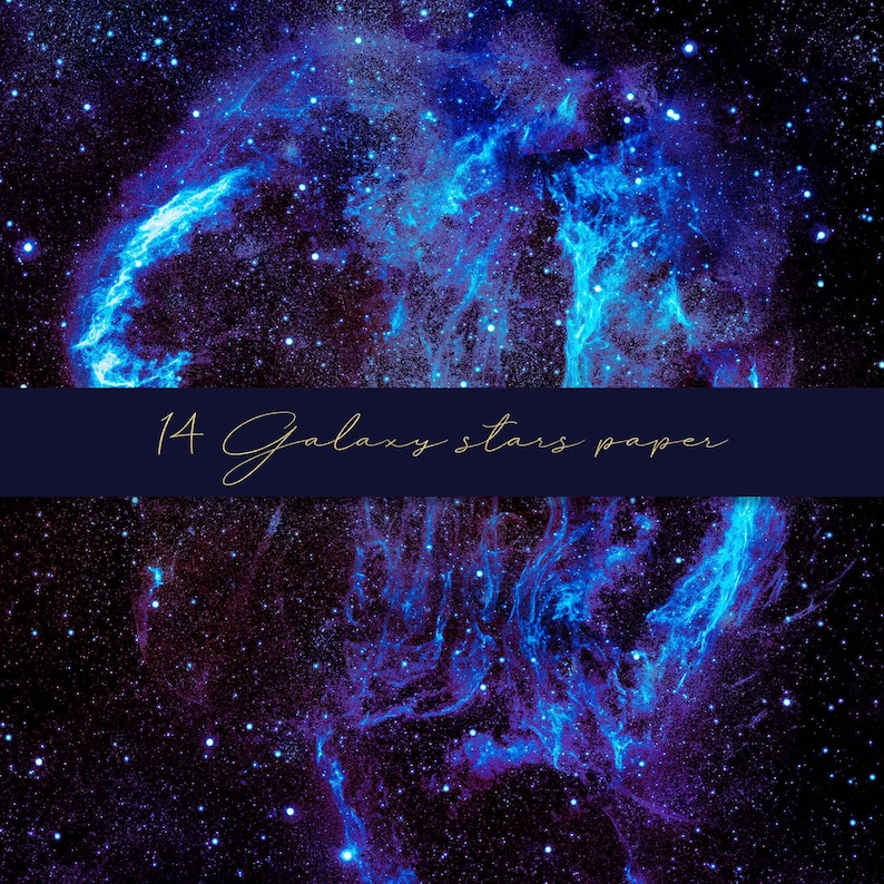 Digitalt papper för galaxstjärnor, rymdbakgrund, akvarellgalax, kosmiskt papper, natthimlens stjärnor, planetpapper, planeringspapper, stjärnstoftpapper bild 9
