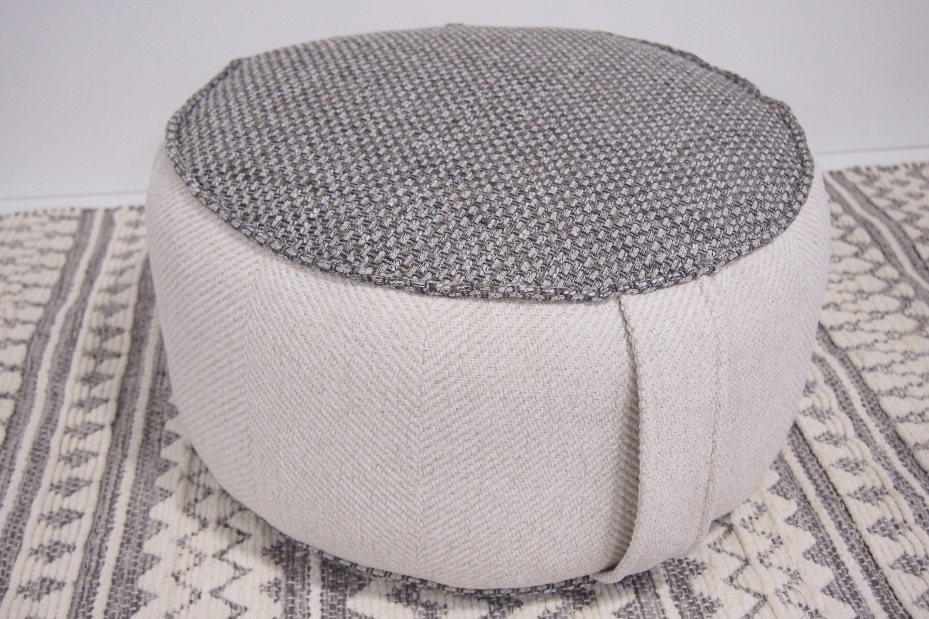 small round bean bag pillow