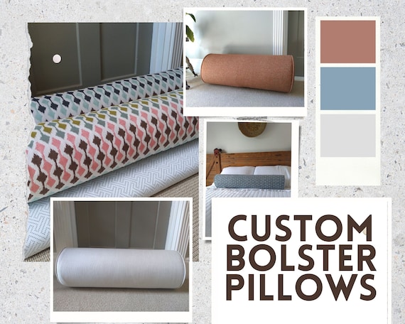 Custom bolster pillow covers hotsell