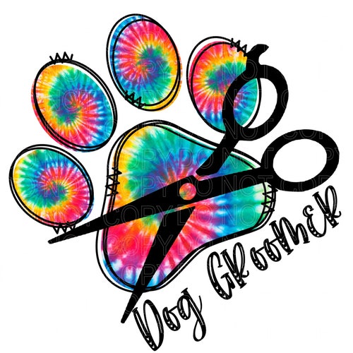 Dog Groomer PNG Dog Groomer Sublimation Pet Groomer Designs Etsy