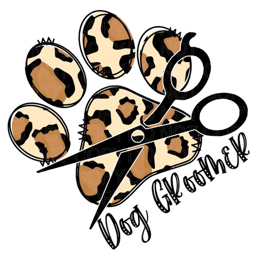 Dog Groomer PNG Dog Groomer Sublimation Pet Groomer Designs Etsy