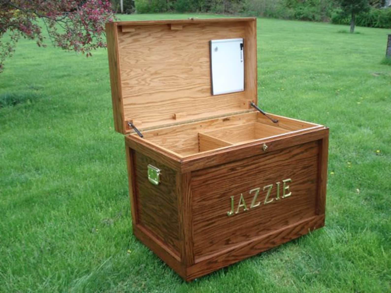 DIY Tack Trunk Woodworking Plan Etsy