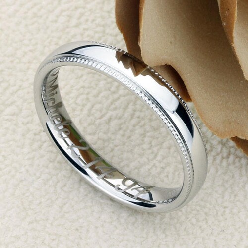 Women's Two Ring Wedding Ring Sets In Sterling Silver 7 / 10 - Foto 2
