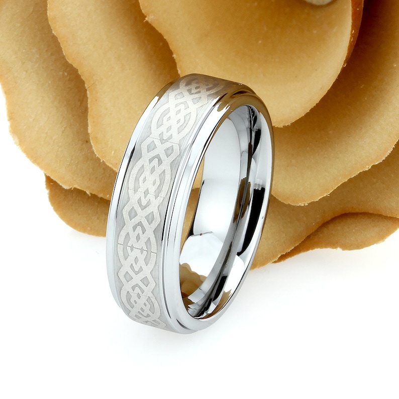 His and Hers Tungsten Wedding Band Setmen & Etsy