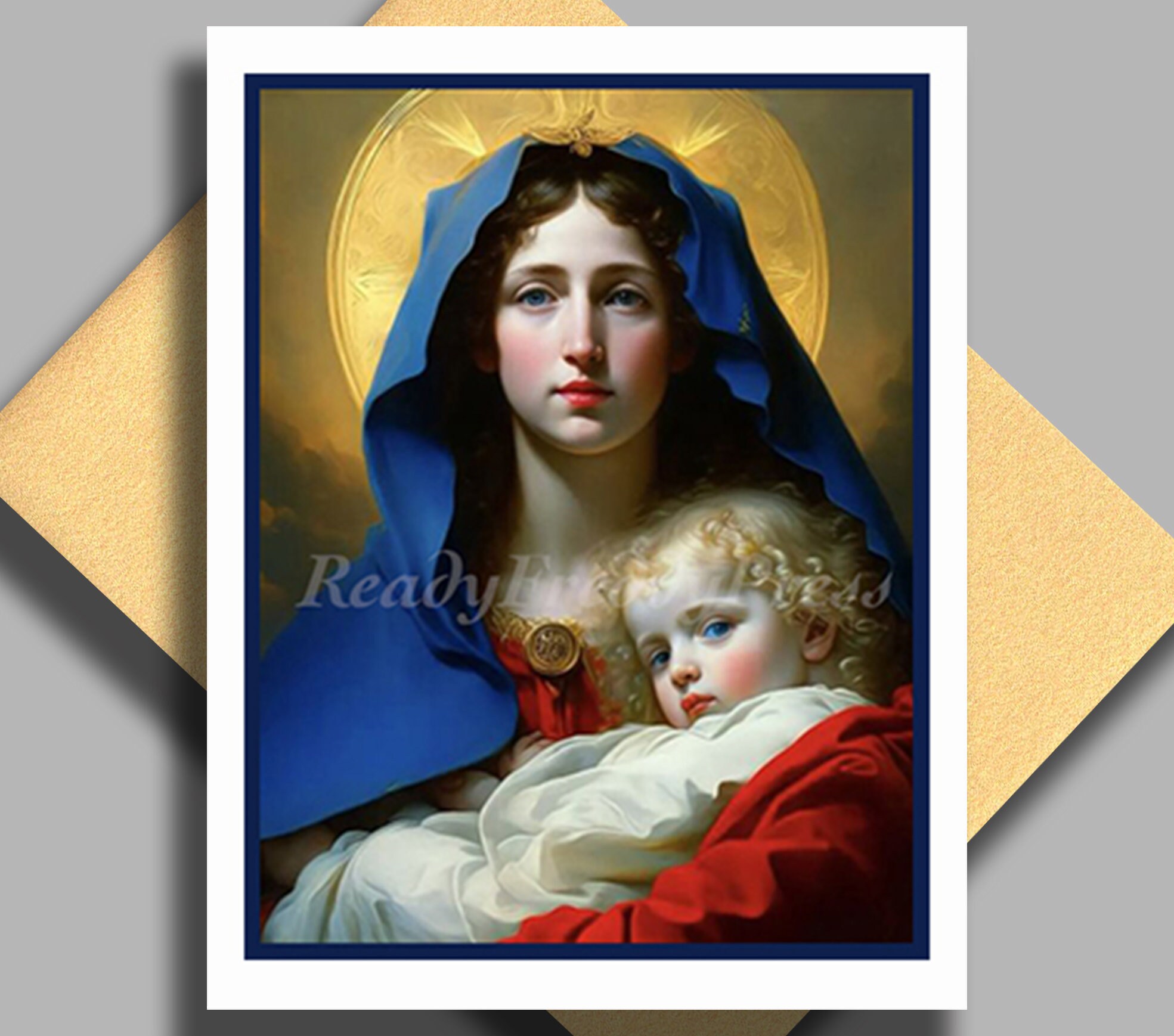 Religious Notecards/ Nativity/ Holiday Christmas/madonna & Etsy