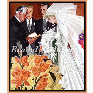 Tarjetas de notas Imagen de foto vintage / Boda / Novia / Década de 1950 / Anuncio / Invitación / Felicitaciones / Guardar la fecha / Caja de 8 con sobres / En blanco