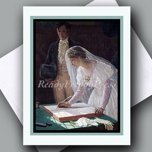 Image vintage de carte de correspondance unique/mariage/mariée/faire-part/invitation/félicitations/réservez la date/vierge