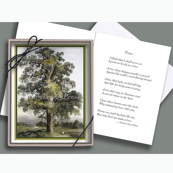 Joyce Kilmer - Etsy
