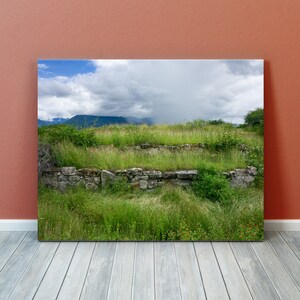 Yagul Grass Oaxaca Mexico Photography print fine art wall decor image