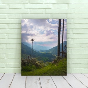 Cocora Valley Sky, Cocora Valley, Colombia, Fine Art Photography Print