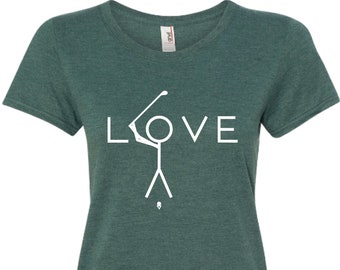 Love Golf Shirt Etsy Love Golf Shirt Etsy