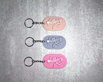 Porte-clés Mini Raquette De Tennis – Lot De 6 – Couleurs Variées – Cadeau Thème Tennis – Pour Joueurs Et Fans