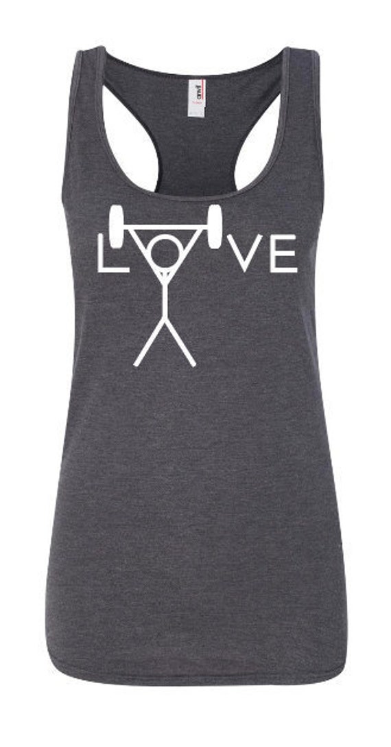 Weightlifting tank top Olympic lifting tank top workout Etsy
