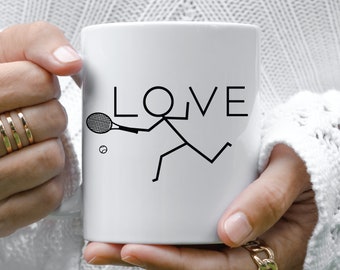Evolución Del Jugador De Tenis Entrenador De Tenis Regalo De Taza De Café