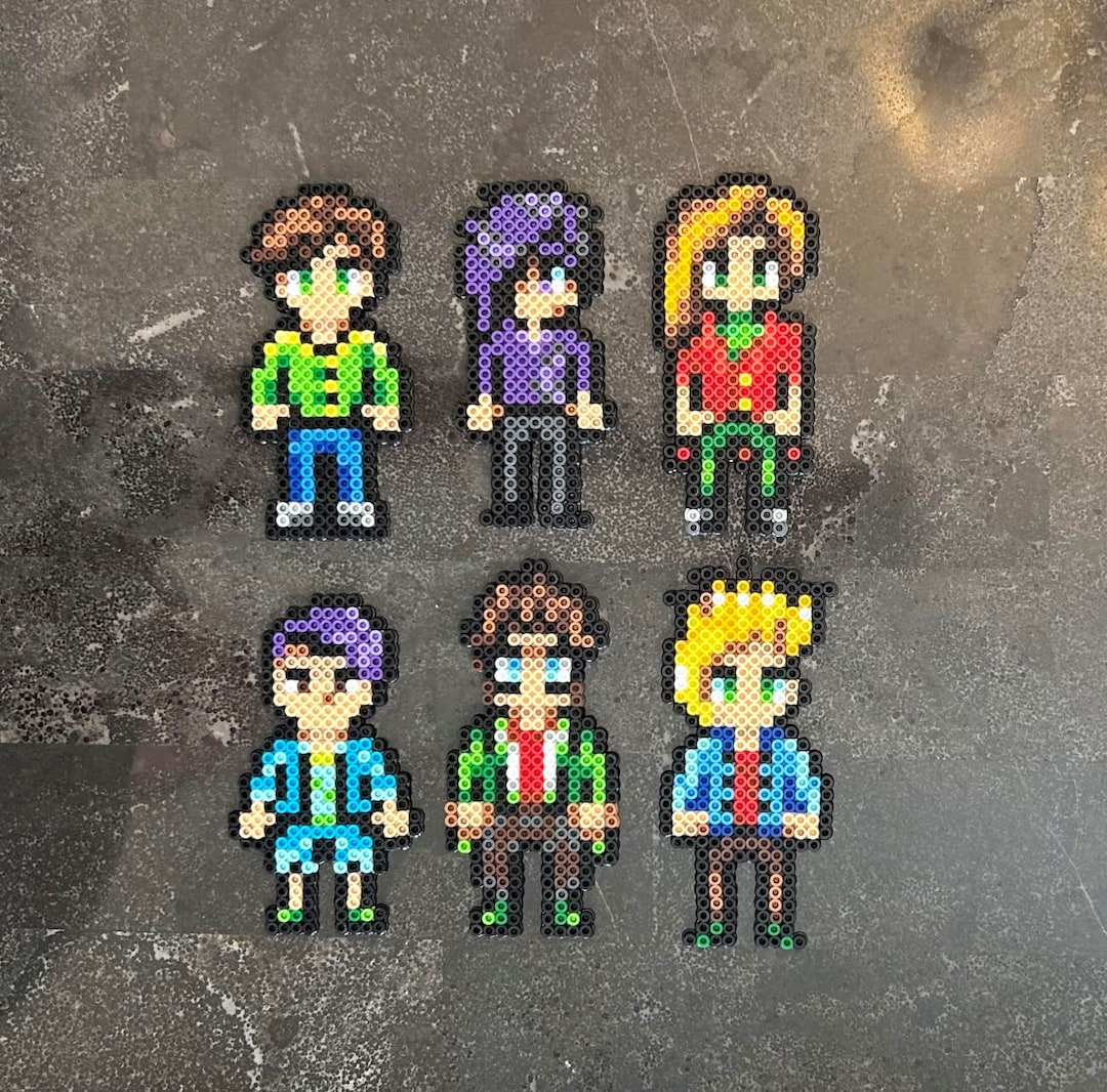 Stardew Valley Inspired Bachelors Perler Bead Melty Bead Art - Etsy