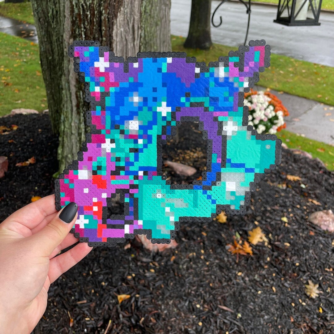 Pokémon Inspired Universe Cubone Skull Perler Bead Melty Etsy