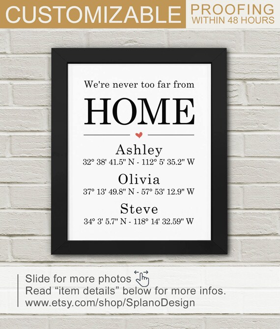 long distance family gifts