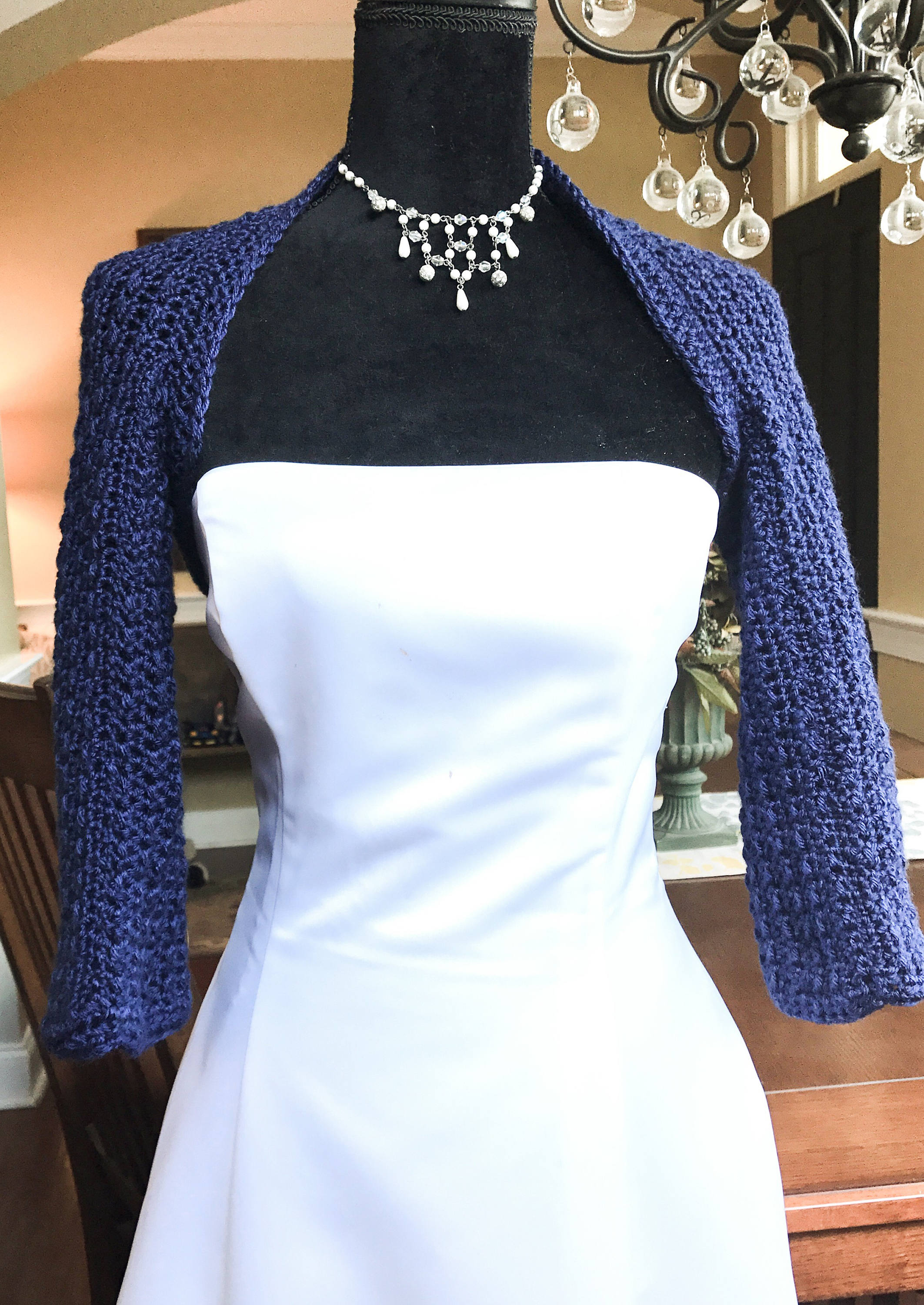 Wedding shrug bridal shrug bridal/Prom cover up. 3/4 length Etsy