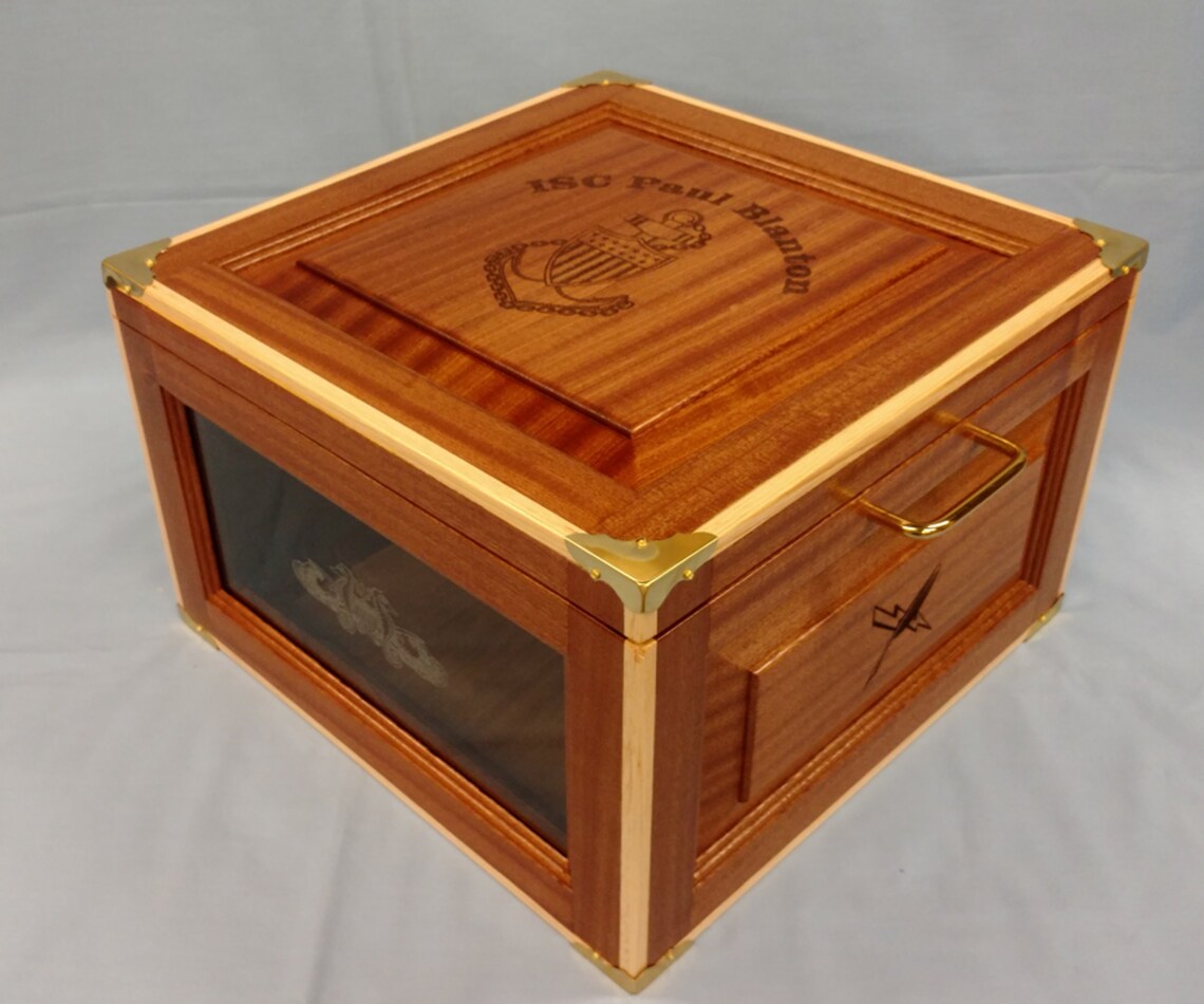 Coast Guard Hat Box with Coin Slots Etsy