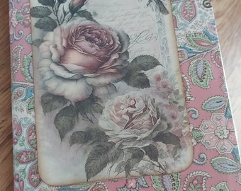 Handmade Shabby Chic Junk Journal | Hidden Journal Spaces | Journal Cards