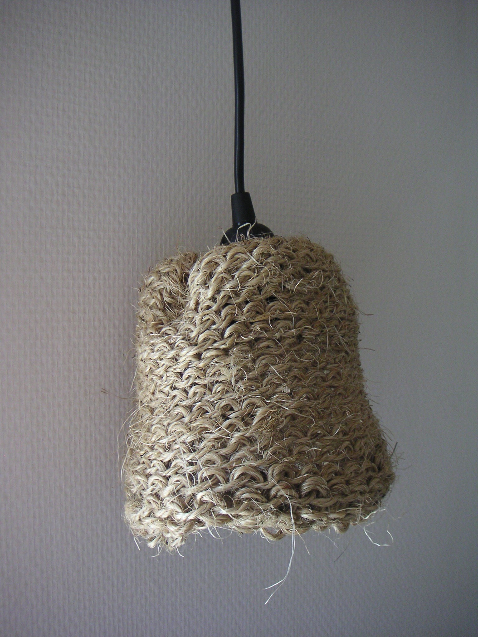 Suspension Lumineuse/Lustre Sisal