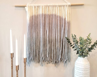 Macrame Wall Hanging in Ombre