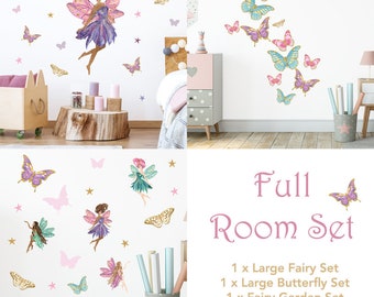 Fairy full room wall stickers/ wall decals set fary.10