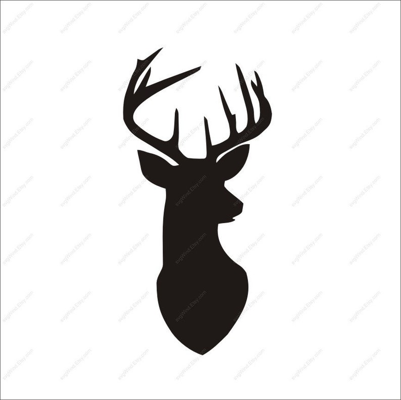 Download Deer Svg Deer Clipart AI dxf eps png Deer Head SVG Cut ...
