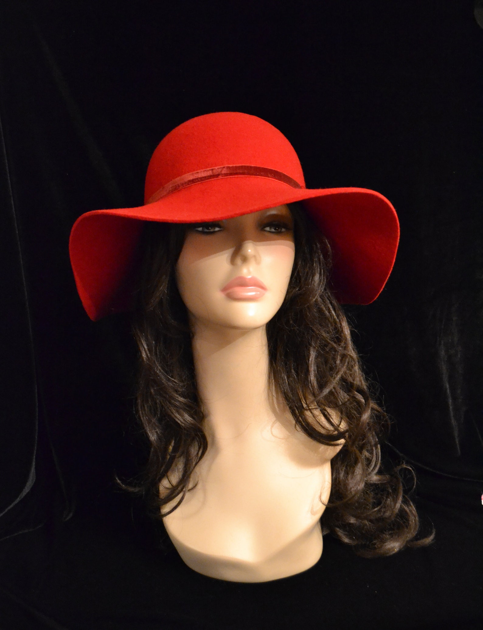 Dirty pink winter hat womens women wool felt fall street style Etsy