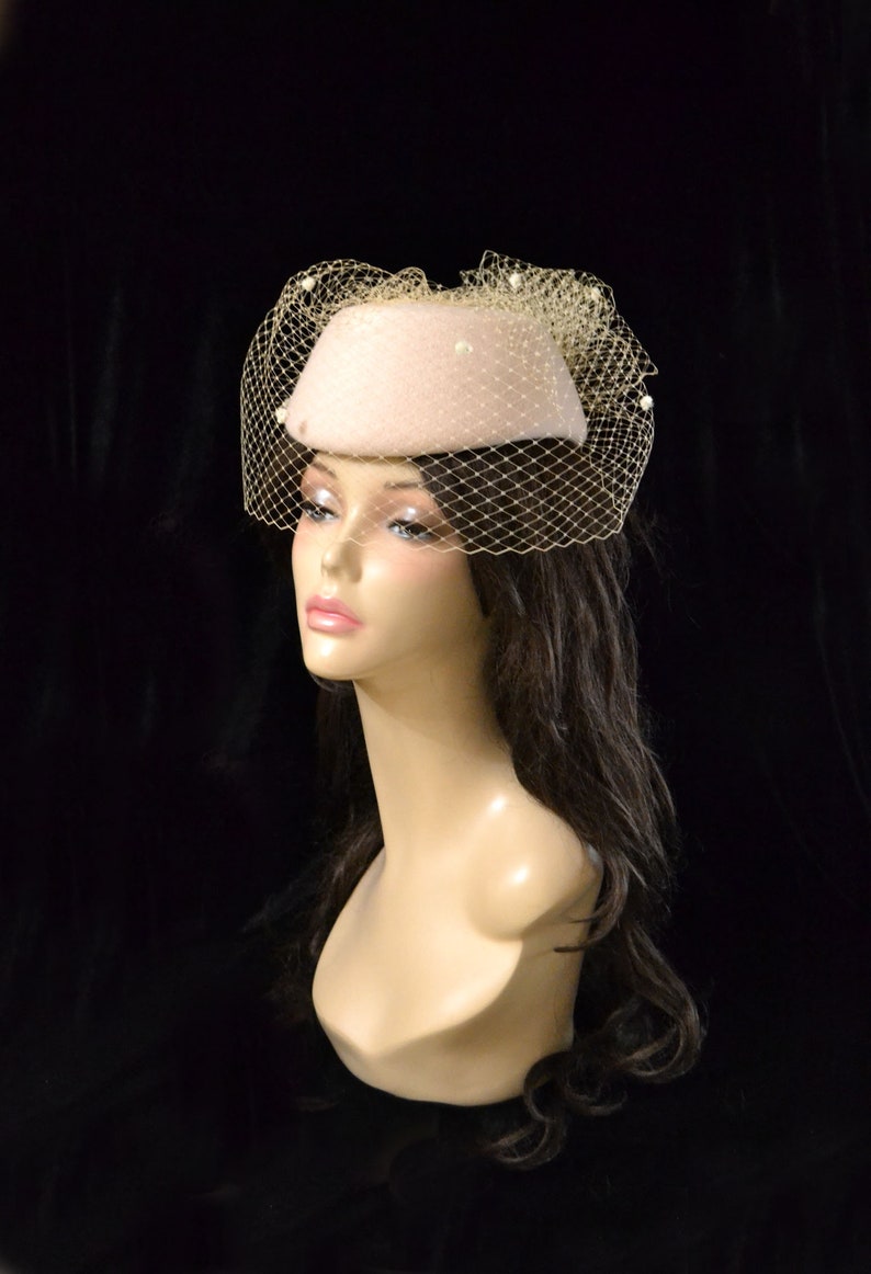 Brown pillbox hat pillbox hat pillbox hats for women Etsy