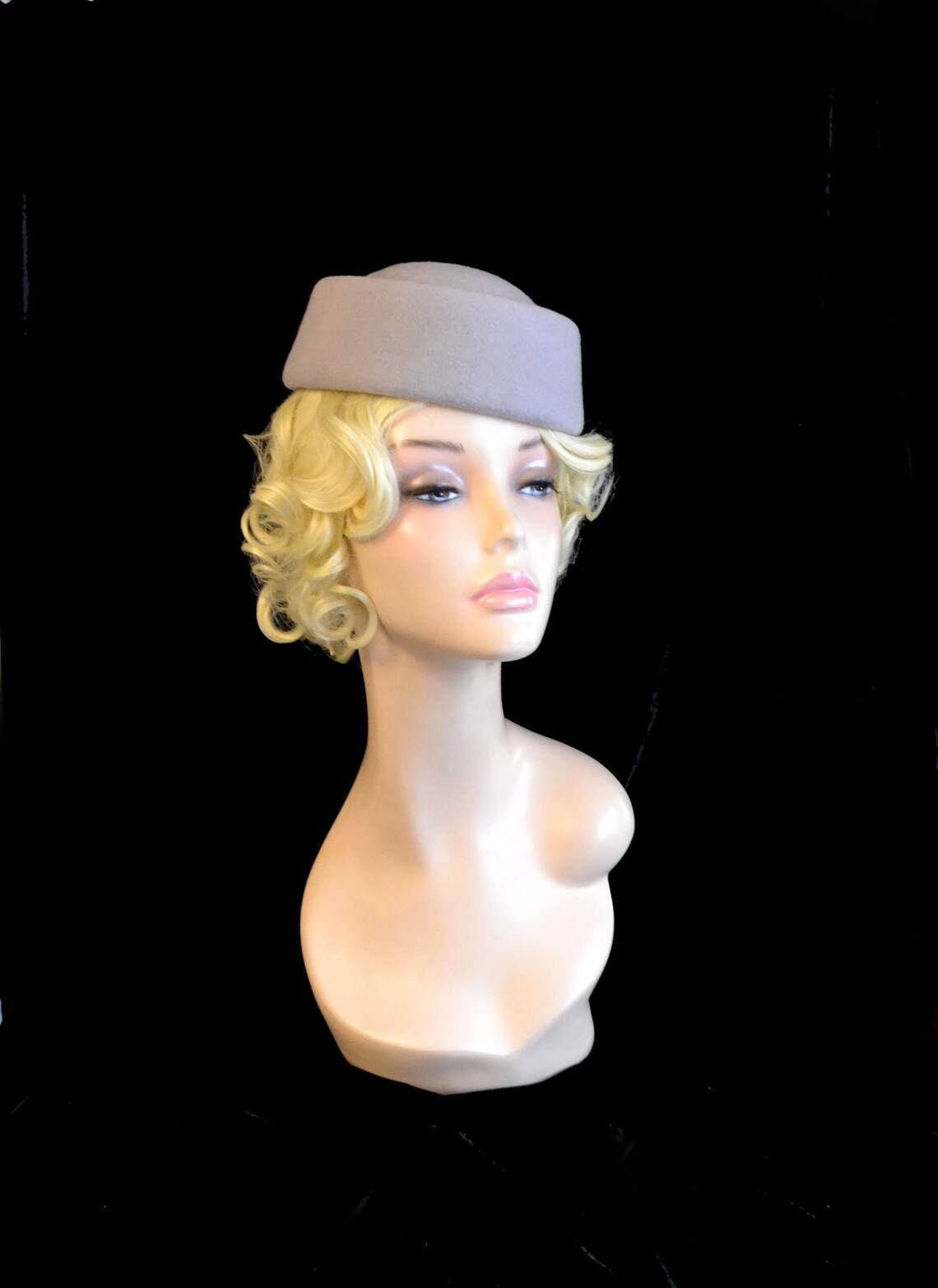 Black pillbox hat pillbox hats for women felt pillbox hat Etsy