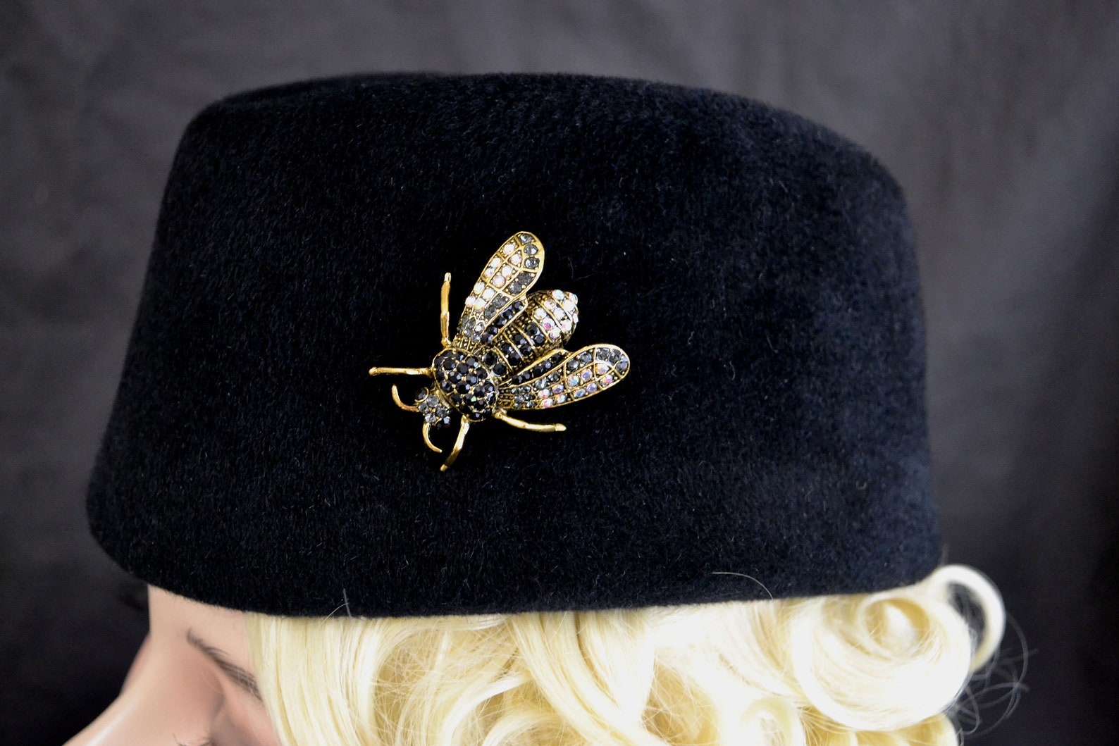 Garrison hat pillbox hat pillbox hat white Etsy