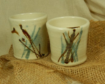 Sunset Pottery Little Tumblers Set of 2