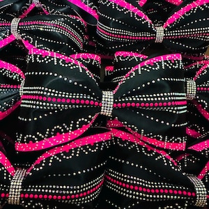 4&quot; Satin  Tailless Cheer Bow