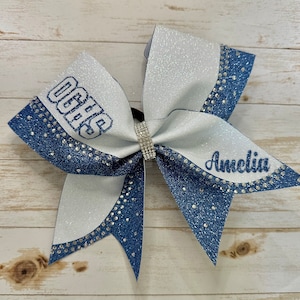 Team Curved Tail Cheer  bow