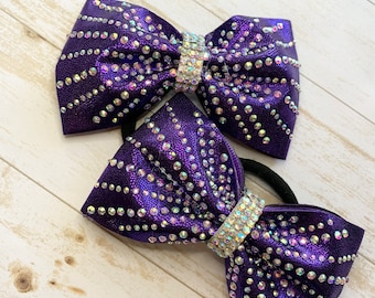 Pigtail Cheer Bows