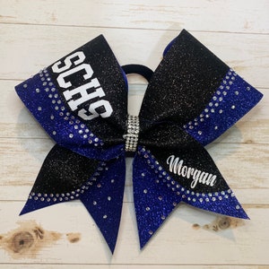 Curved Tail Cheer Bow