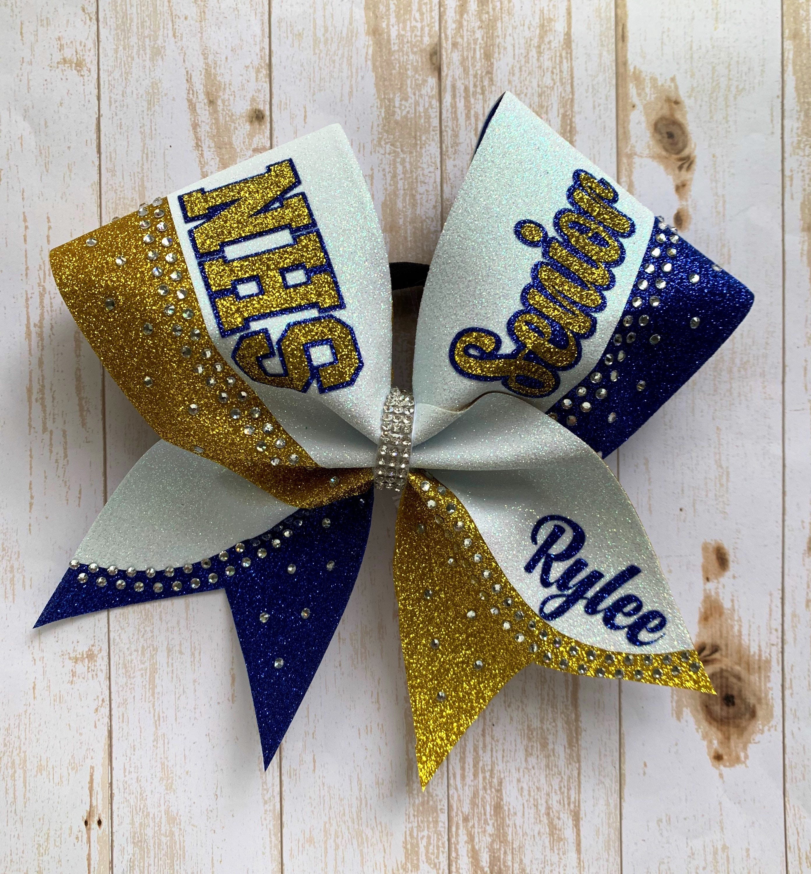 Senior Curved Tail Cheer Bow - Etsy Senior Curved Tail Cheer Bow - Etsy