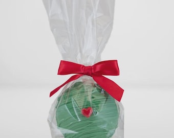 Grinch Cocoa Bomb Hot chocolate
