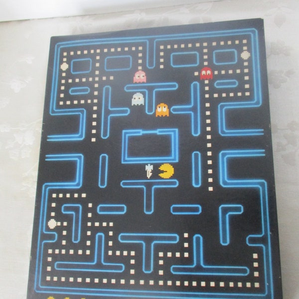 Pac Man, Retro Vintage Pac Mania Jigsaw Puzzle, Over 500 Pieces, Video Game, Vintage Pac Man, Springbok, Hallmark, Atari Video Games, 1982