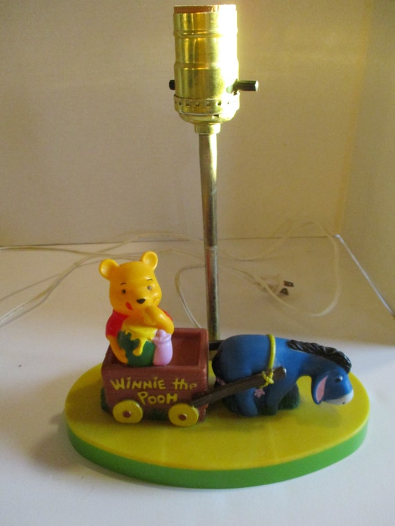 winnie the pooh lamp vintage