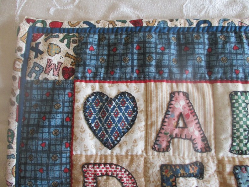 Alphabet alphabet wall hanging finished letters wall etsy