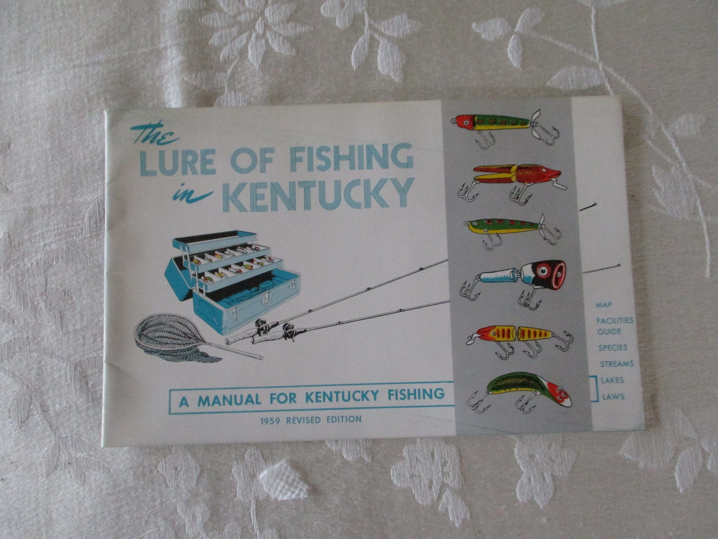 Vintage Fishing Manual The Lure of Fishing In Kentucky Travel Guide, A  Manual For Kentucky Fishing, 1959 Fishing In Kentucky Manuel, Vintage -   France