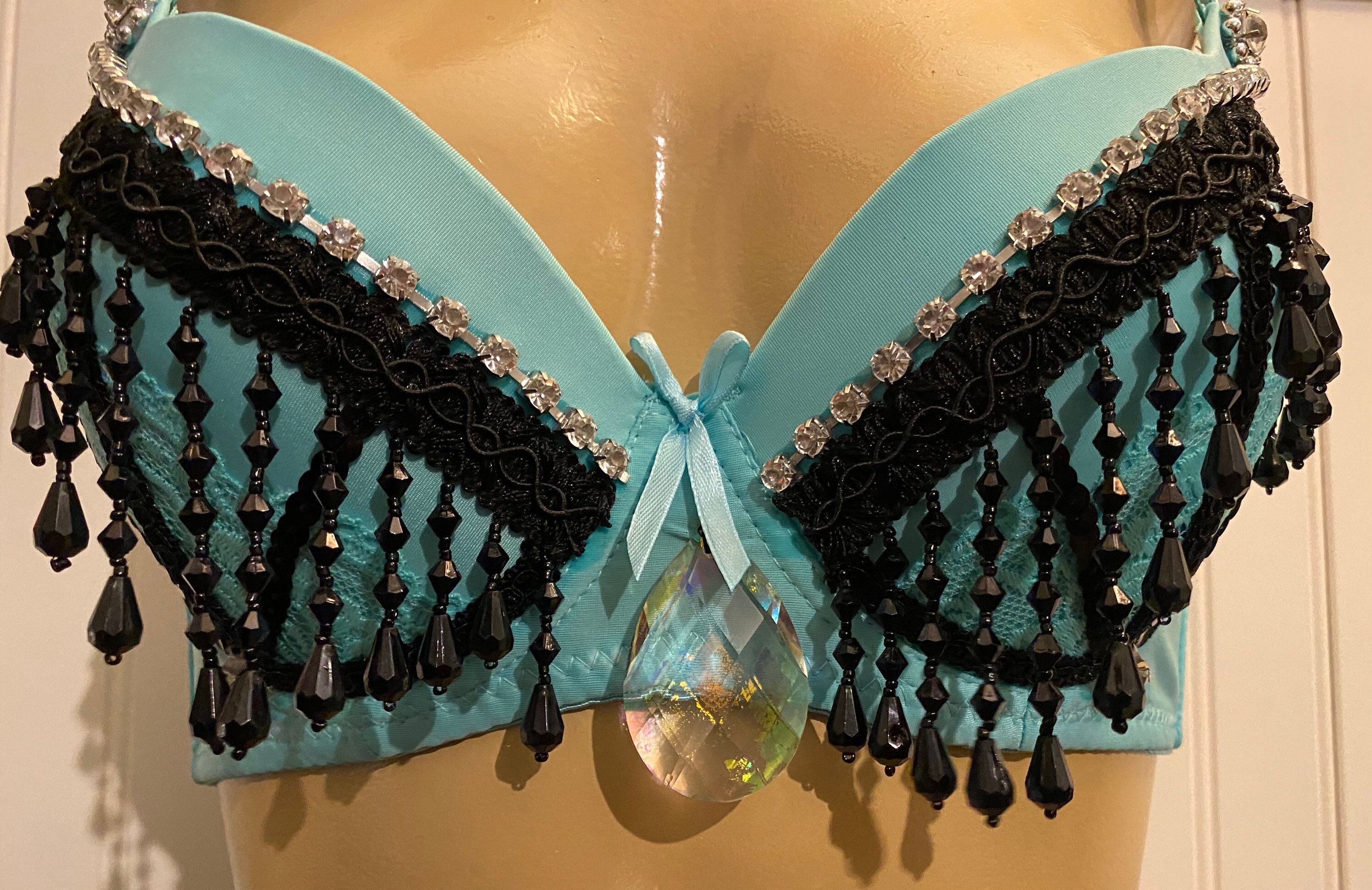 I had a custom rave bra made for NYE & it turned out amazing :D
