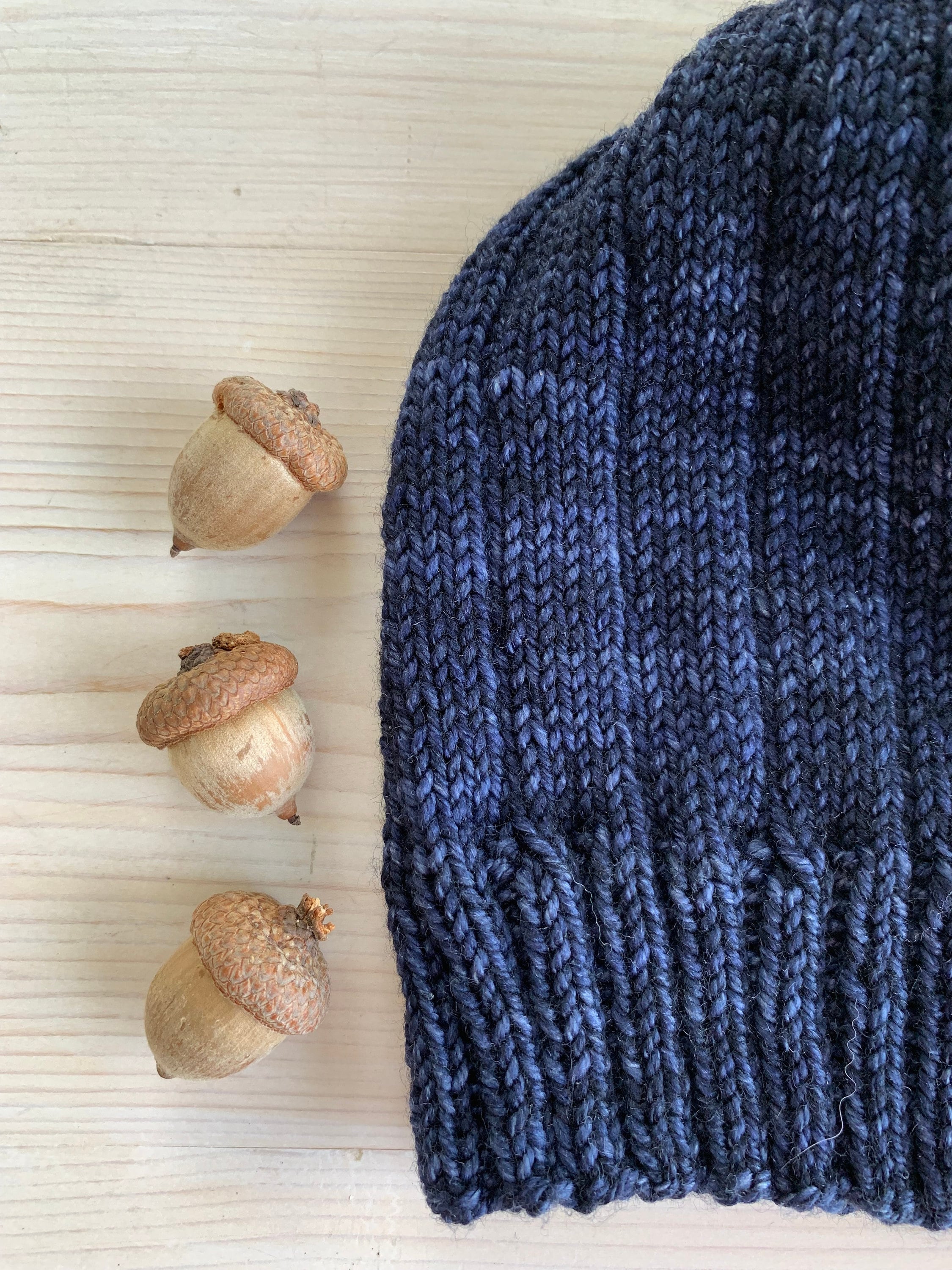One Row Hat - a loom knit pattern