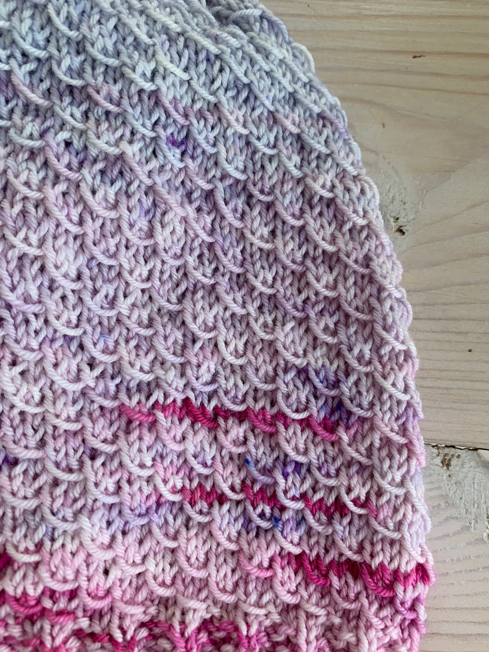 Mermaid Scales Slouch Light Knitting Pattern Hat Knitting Etsy