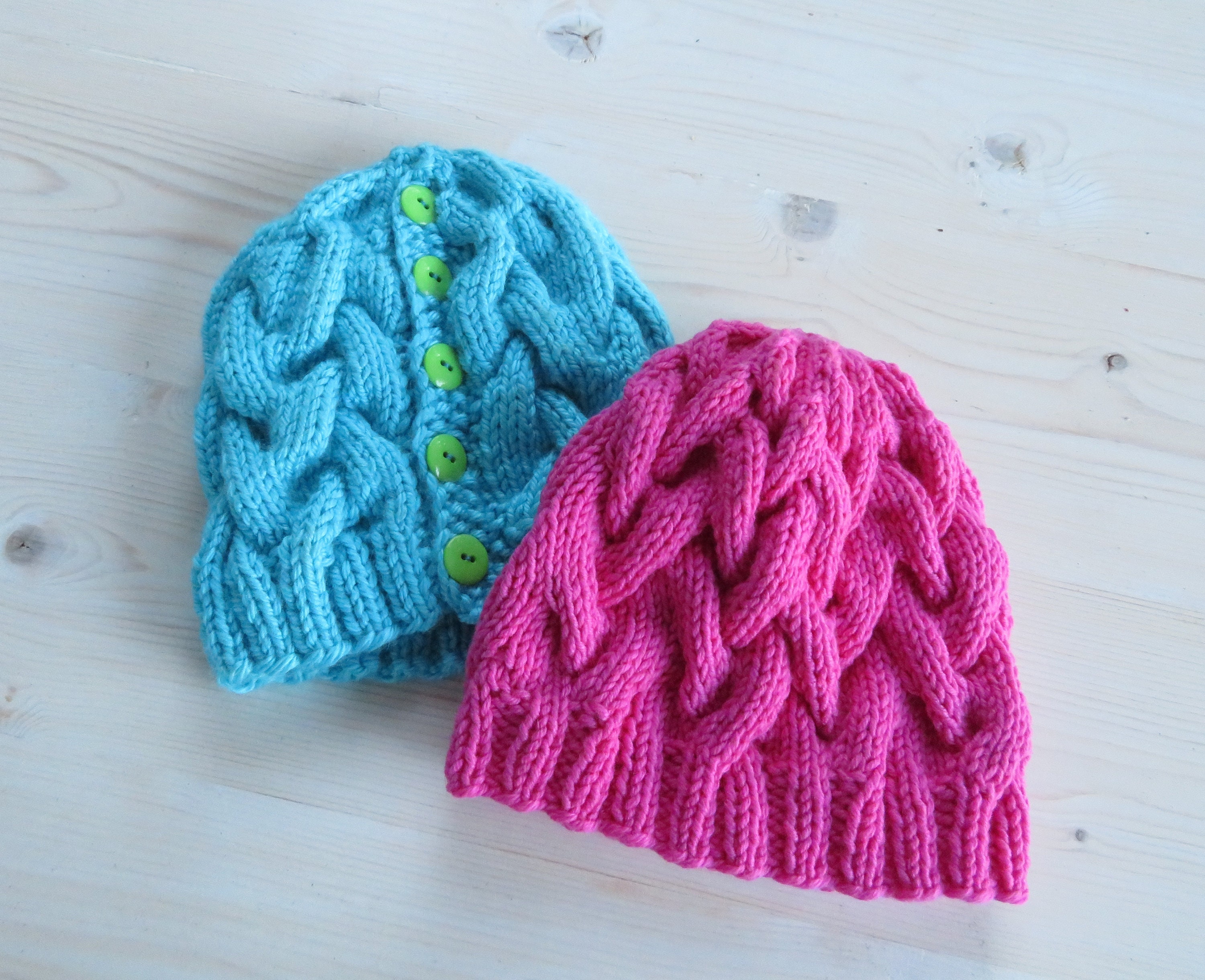 Stretchable Cable Knit Ponytail Beanie Hat for Bun Hand-knit Wool Messy Bun Hat: Aran Cable Ponytail Beanie - Etsy main image 3
