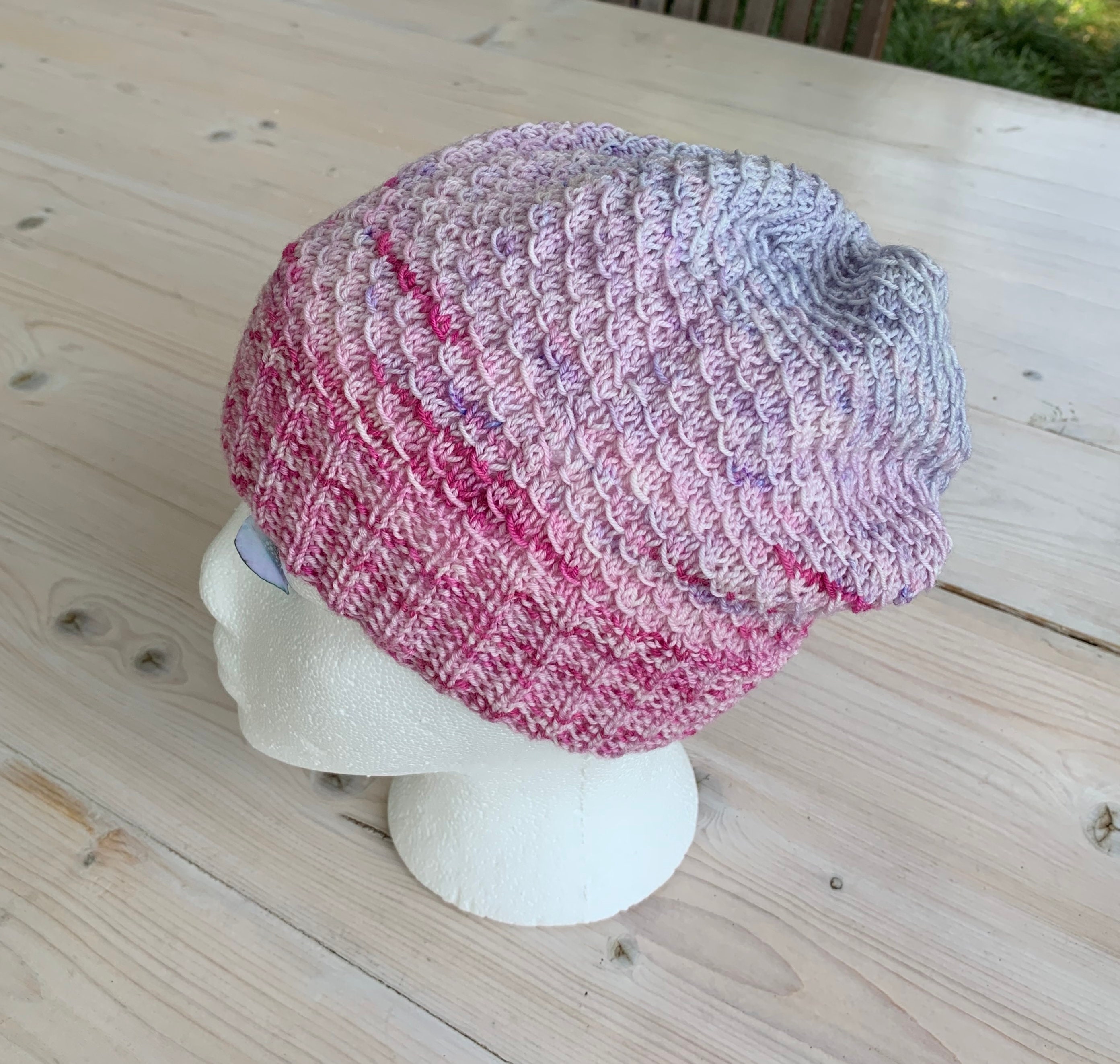 Mermaid Scales Slouch Light knitting pattern hat knitting Etsy 日本