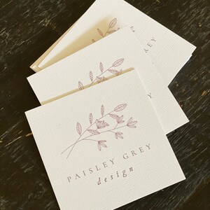Business, Product, Thank You, Insert Cards - Ultra Thick Paper - CUSTOM - 3 x 3 Square or 2 x 3.5 Business Card Size - FREE U.S. SHIPPING